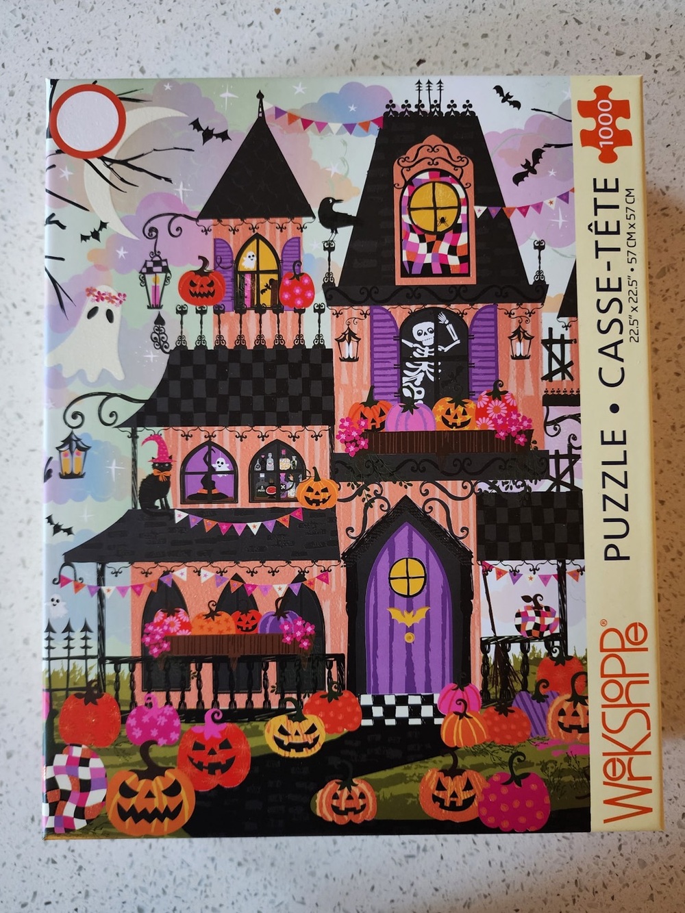 🧩WerkShoppe Boohemian Mansion 1000 Piece Glitter Puzzle